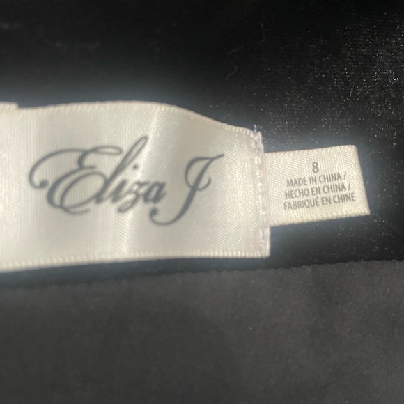 Eliza J Black One Shoulder Dress - Picture 7 of 7